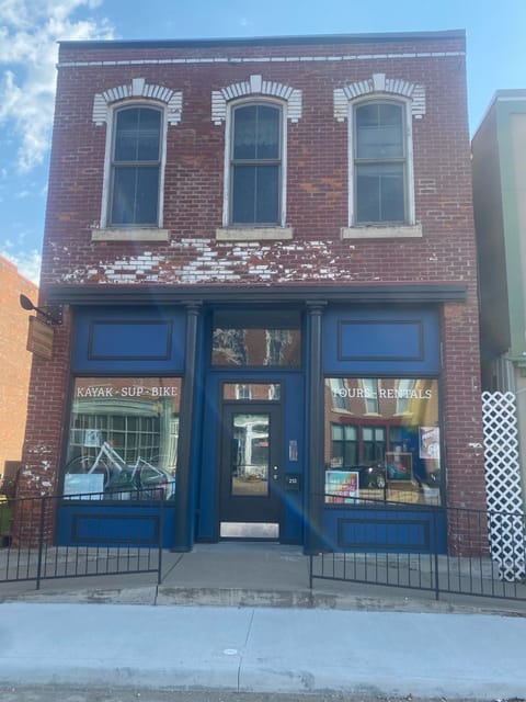 Broken Paddle Guiding Company  is right across the street!