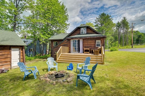 Caroga Lake Vacation Rental | 1BR | 1BA | 650 Sq Ft | Stairs Required