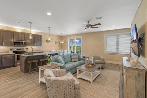 Open Concept  Living, Dinning, and Kitchen