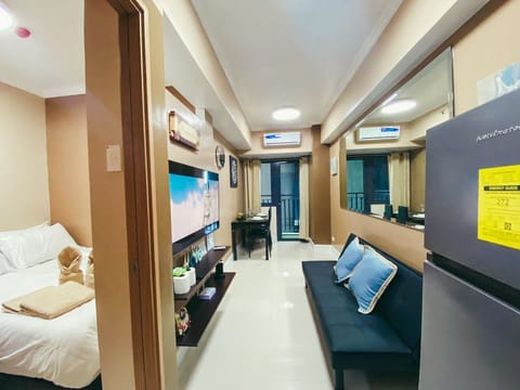 Modern minimalist condo unit.