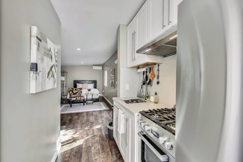 View of living area from kitchen