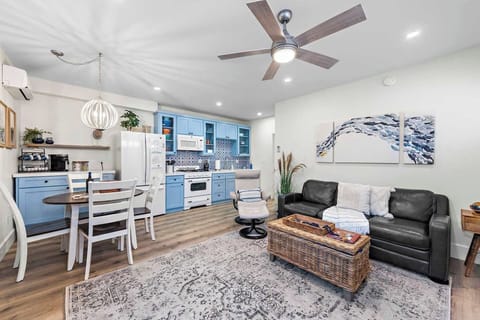 Enjoy our cozy bungalow feel and open floor plan with family and friends