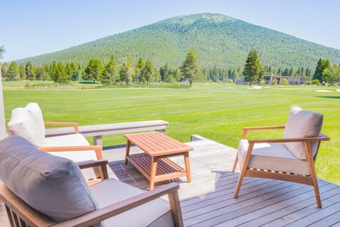 Back patio view of Black Butte