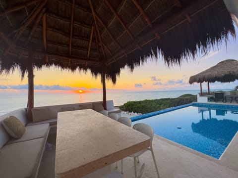 Enjoy, swimming, dinning , and stunning sunrises from the private pool/patio.