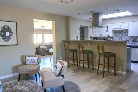 Great, open kitchen area for gathering.