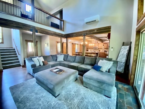 Living Room open to kitchen and dining area