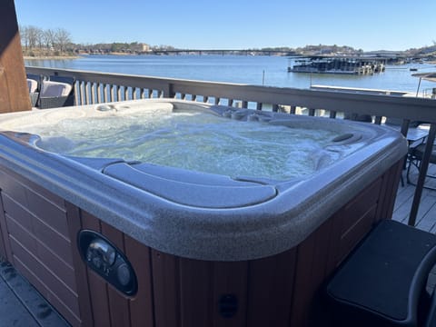 Hot Tub on Cottage Deck