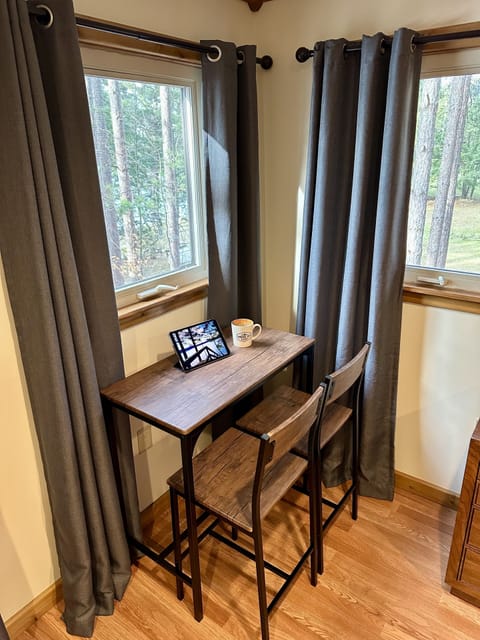 Workstation in Master Bedroom with Lake Views