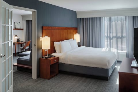 Suite, 1 Bedroom | Premium bedding, pillowtop beds, desk, laptop workspace