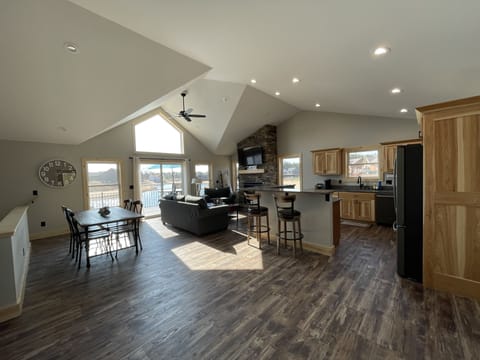 Main Level Entrance - Spacious living, dining and kitchen area