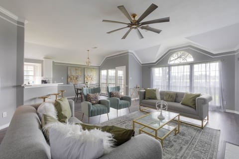 Experience ultimate relaxation in our cozy living room sanctuary.