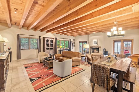 Living Room and Dining Area