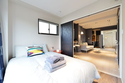 double bed, futon mat