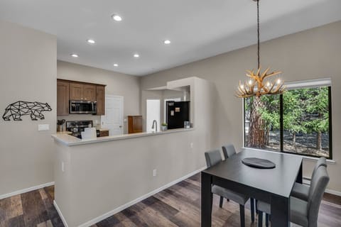 Open to the kitchen for easy entertaining