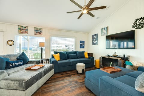 Have family movie or game nights after days at the beach