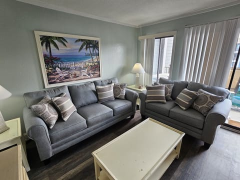 Living room with queen size Sleeper sofa