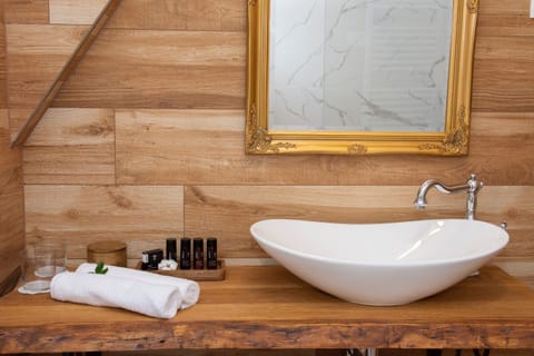 Superior Triple Room | Bathroom | Designer toiletries, hair dryer, towels, soap