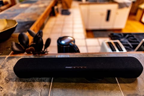 Yamaha bluetooth speaker to enjoy tunes in the living room and dining area