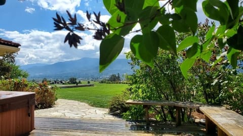 Welcome to the Ashland Lavender Estate view from the hot tub