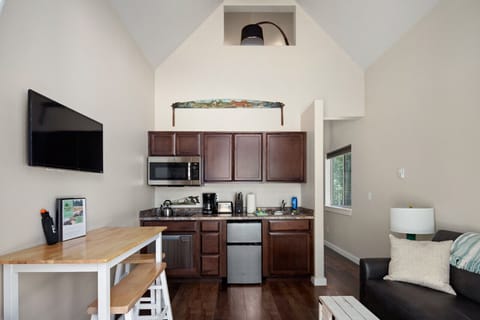 Kitchenette and Living Room