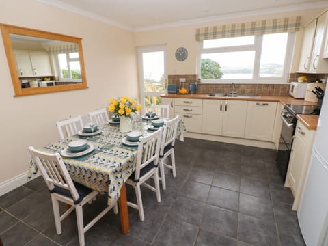 Fridge, dishwasher, electric kettle, toaster