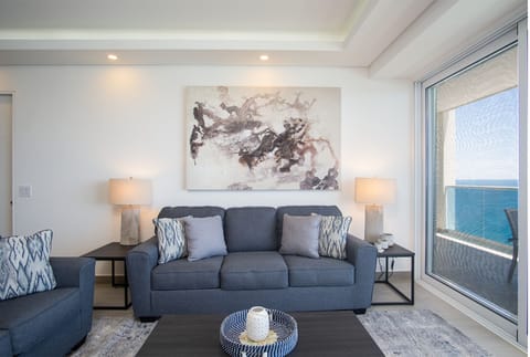 sofa in living room