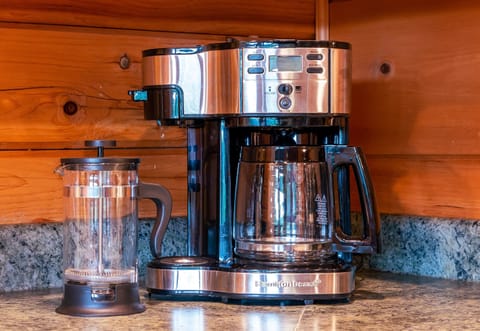 Coffee brewing options!