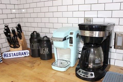 Complimentary coffee provided to all guests.