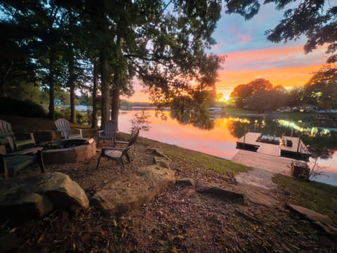 Perfect spot for watching the sunset and roasting marshmallows. 