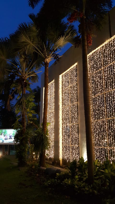 Front of property - evening/night