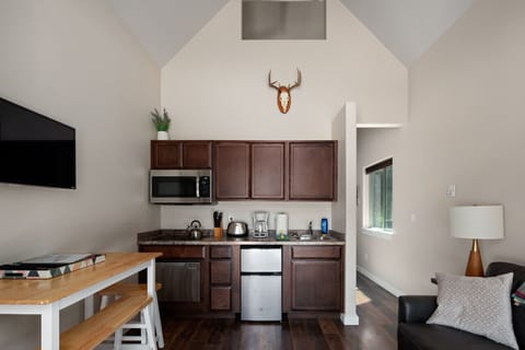 Kitchenette and Living Room