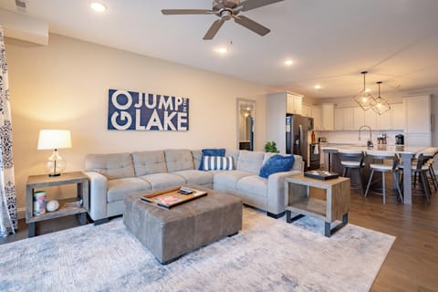 View of open concept main living area