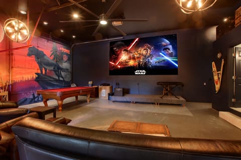 Enjoy family time in our large tall Game Room!