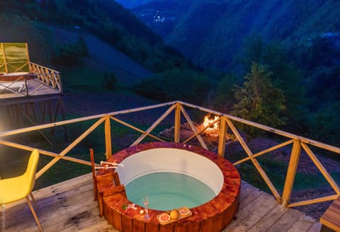 Seasonal outdoor pool