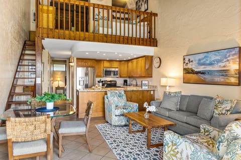 2 story vaulted ceilings make for comfortable living