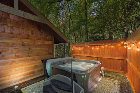 Guests love using the hot tub year round!
