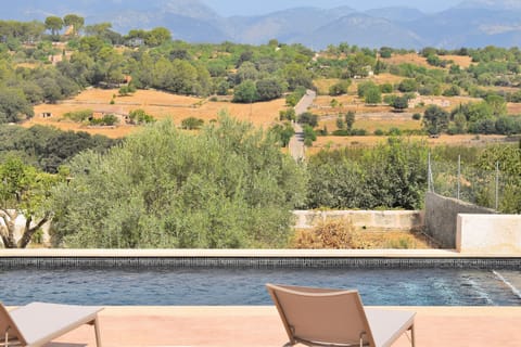 Finca with beautiful views, nature, garden, swimming pool