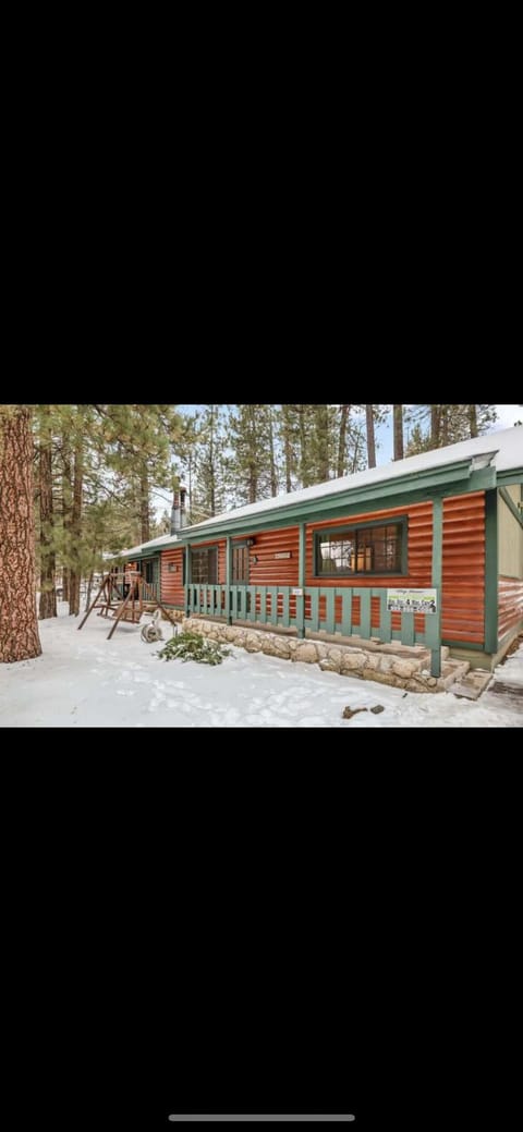 Front of the cabin 