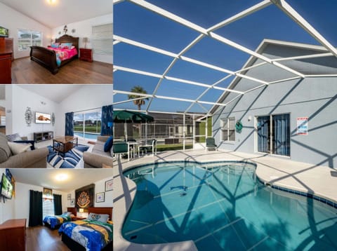Vacation rental near Disney managed by Orlando rent a villa with a screened in private pool