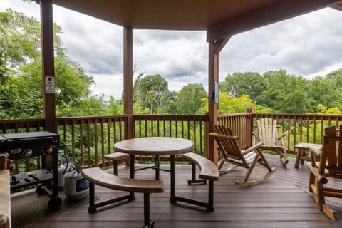Covered Porch View