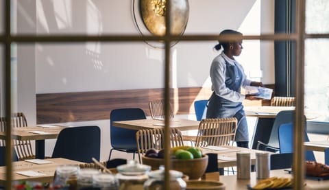 Daily buffet breakfast (EUR 12 per person)