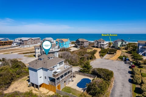 DK390: Tidy Duck | Aerial View and just steps to the beach access