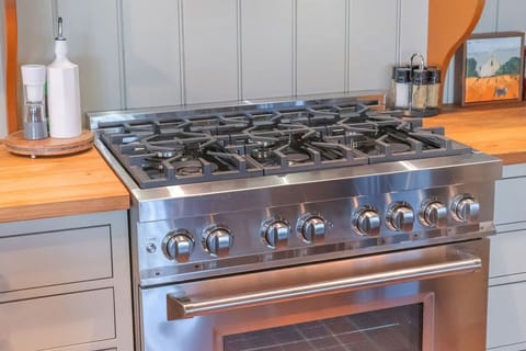 new gas range and stove