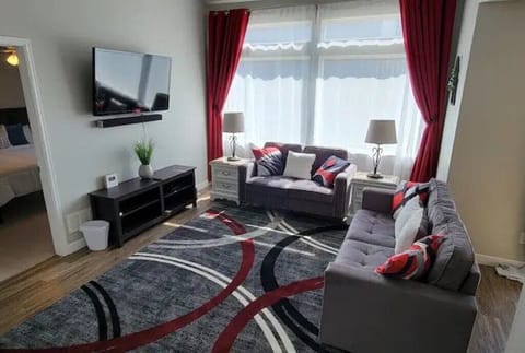 Living Room with Smart TV.