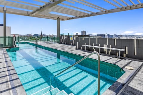 Rooftop pool