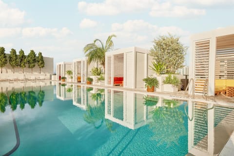 Outdoor pool, open 7:00 AM to 6:00 PM, cabanas (surcharge)
