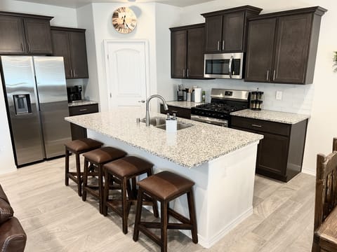 Prepare your favorite foods in this beautiful fully equipped kitchen.