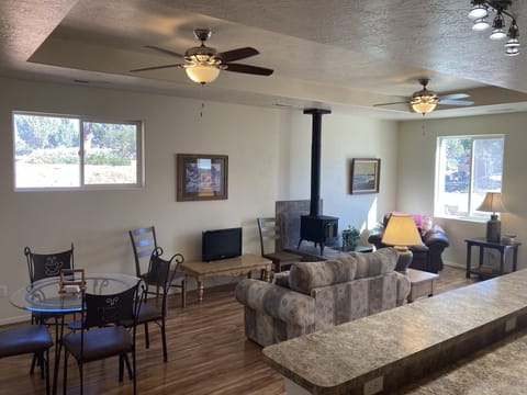 The living room. 