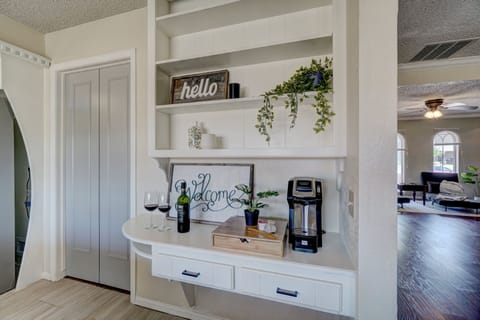 Wake up to a complimentary cup of coffee or relax with a glass of wine.