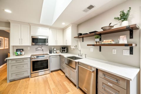 Well-equipped kitchen